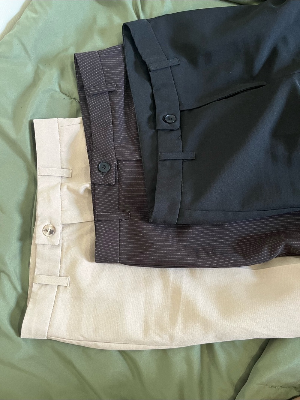 3 Pairs of Women’s Straight Leg Trouser Pants